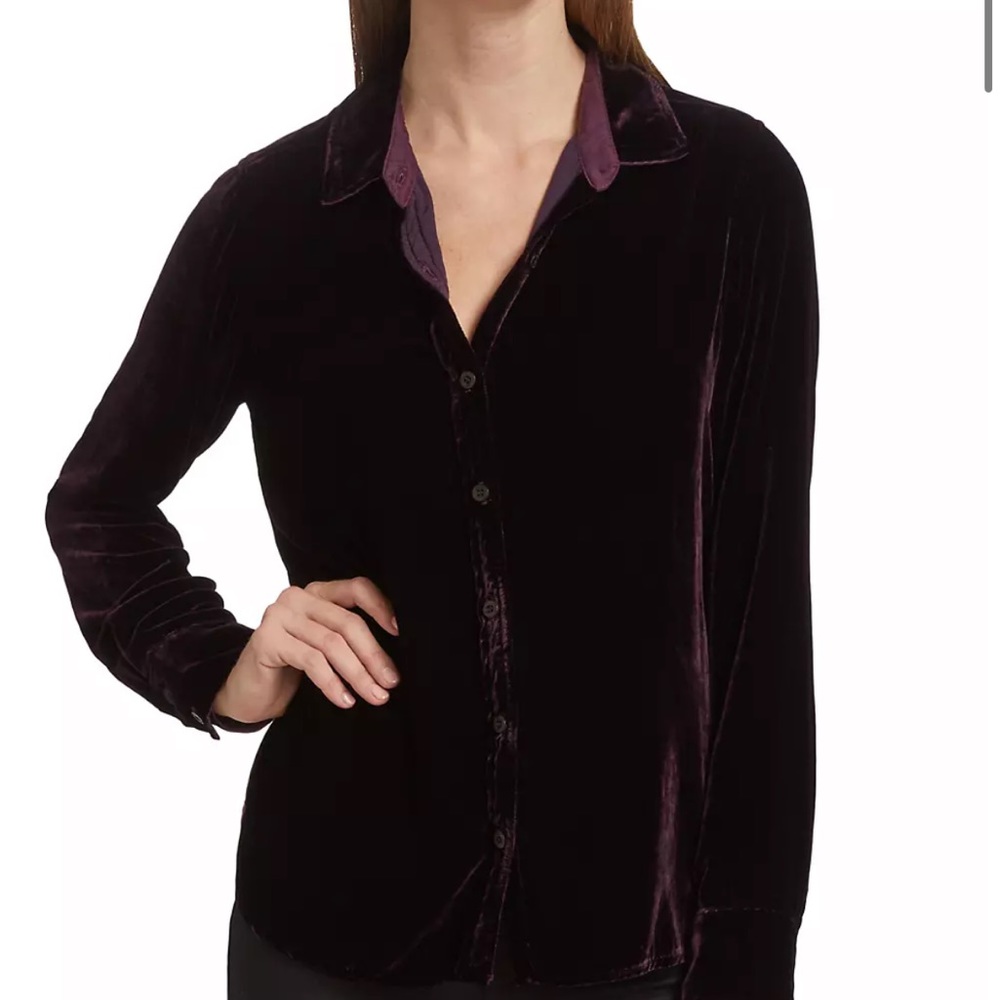 New w Tag gorgeous Velvet Shirt/Blouse - size S
Bella Dahl